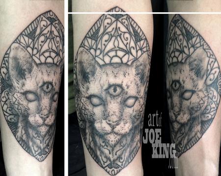 Tattoos - Third Eye Cat - 108385
